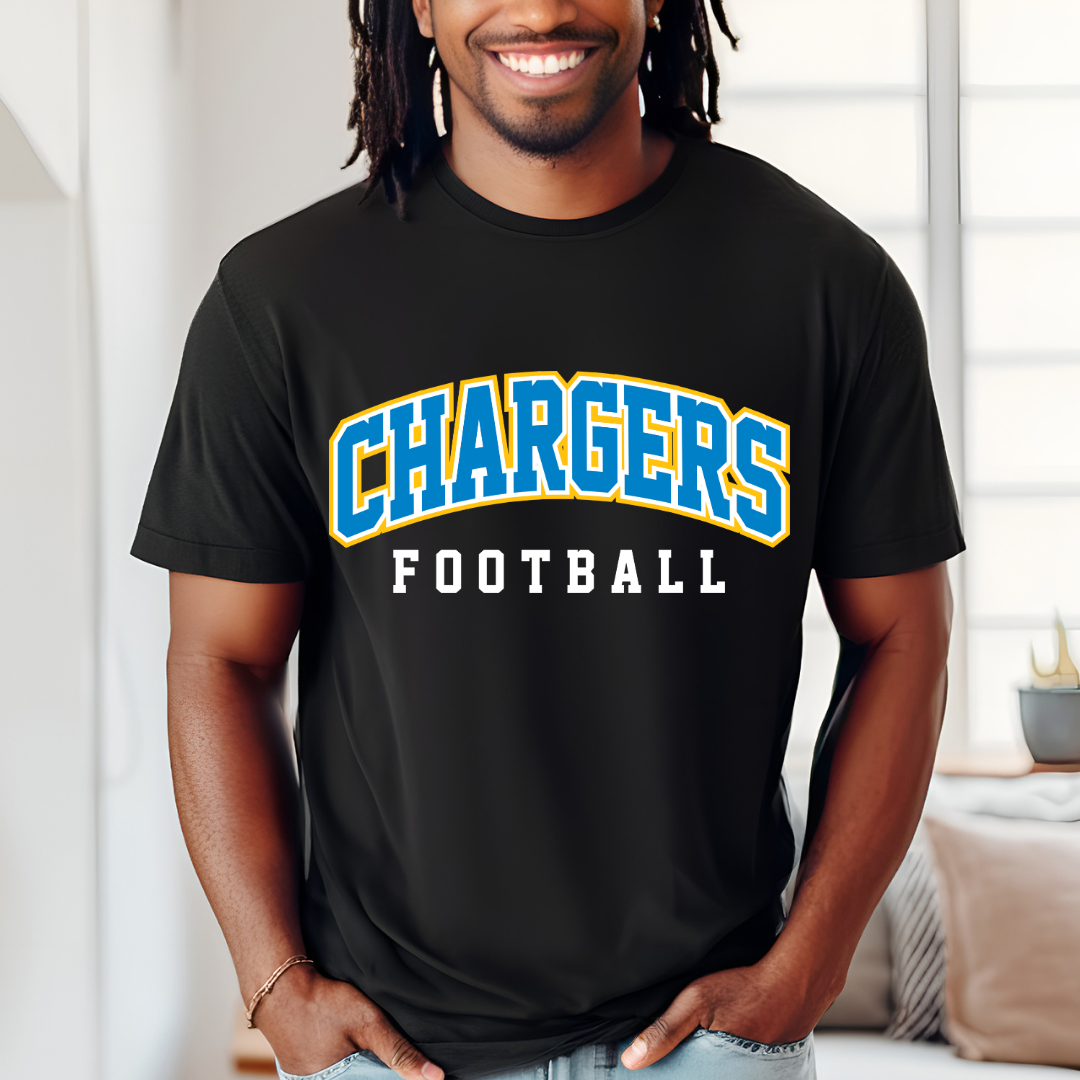 Chargers Football Tee