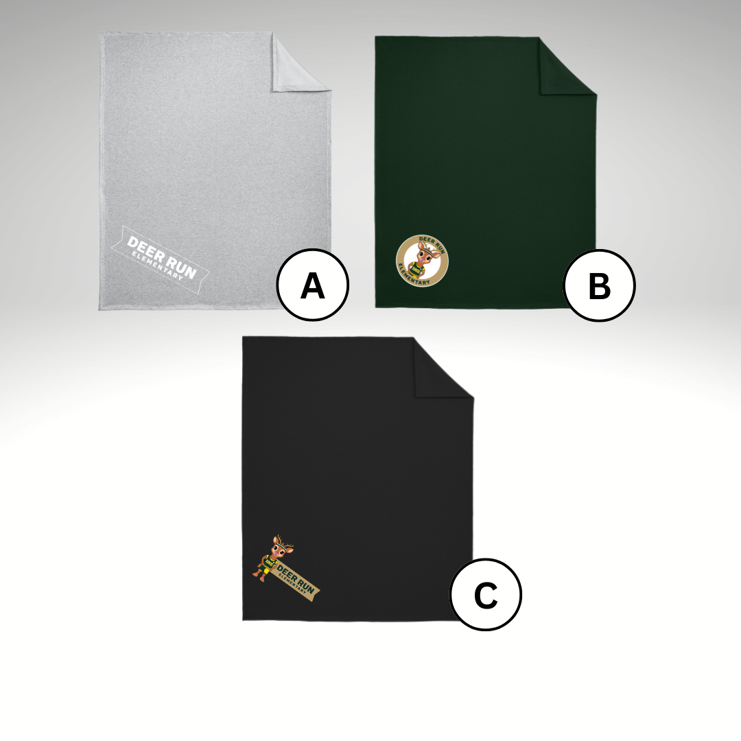 Deer Run Fleece Blankets