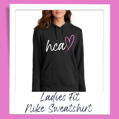 HCA Heart Nike Hooded Sweatshirt Ladies