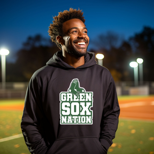 Green Sox Hoodie Style 8