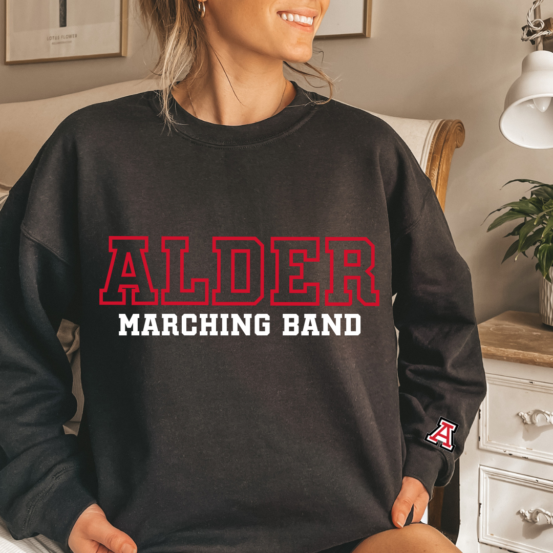 Alder Marching Band Crewneck Sweatshirt