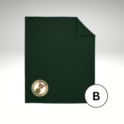 Deer Run Fleece Blankets