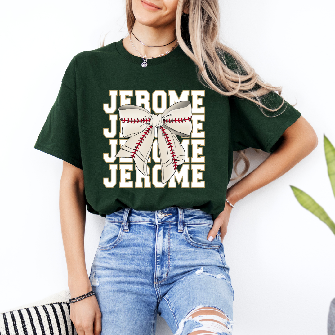 Jerome PRETTY PREP Baseball Tee