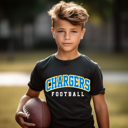 Chargers Football Tee