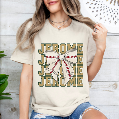 Jerome PRETTY PREP Baseball Tee