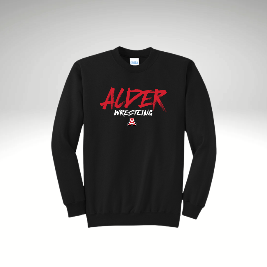 Alder Wrestling Crewneck Fleece 4