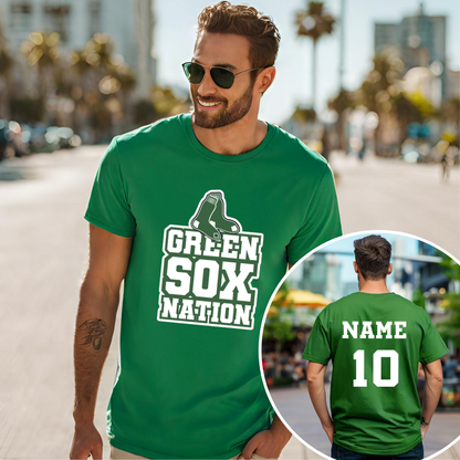 Green Sox Tee Style 8