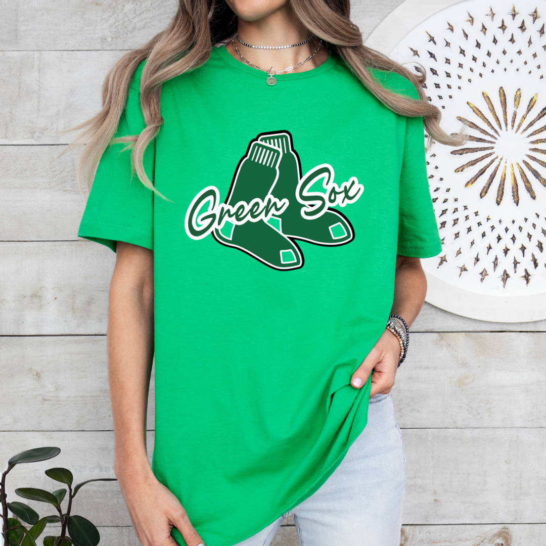 Green Sox Tee Style 5