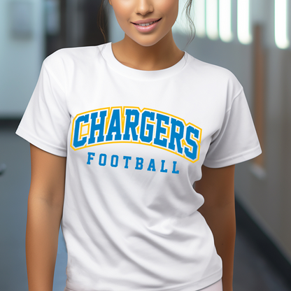 Chargers Football Tee