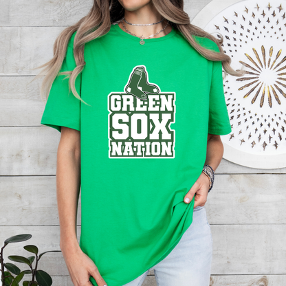 Green Sox Tee Style 8