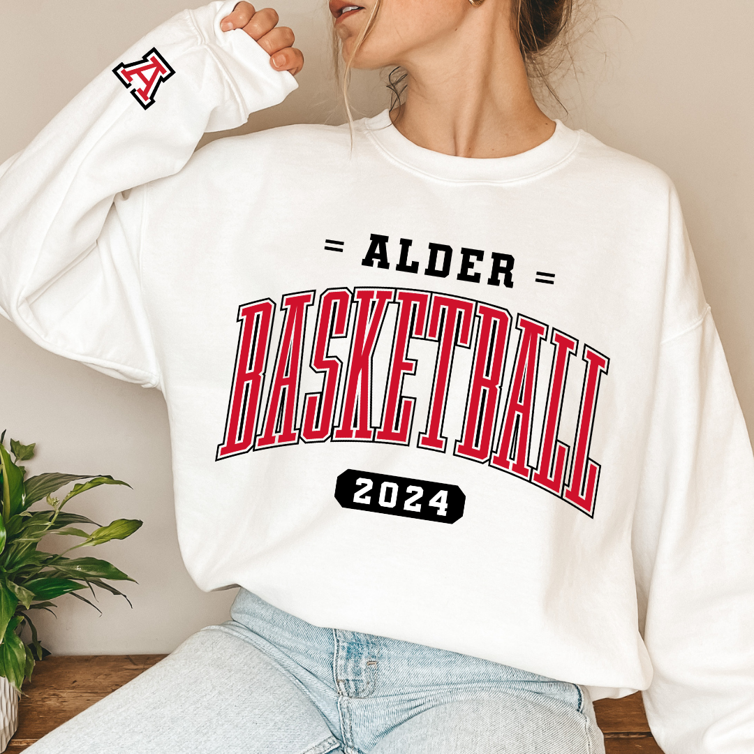 Alder Basketball 2024 Crewneck Sweatshirt