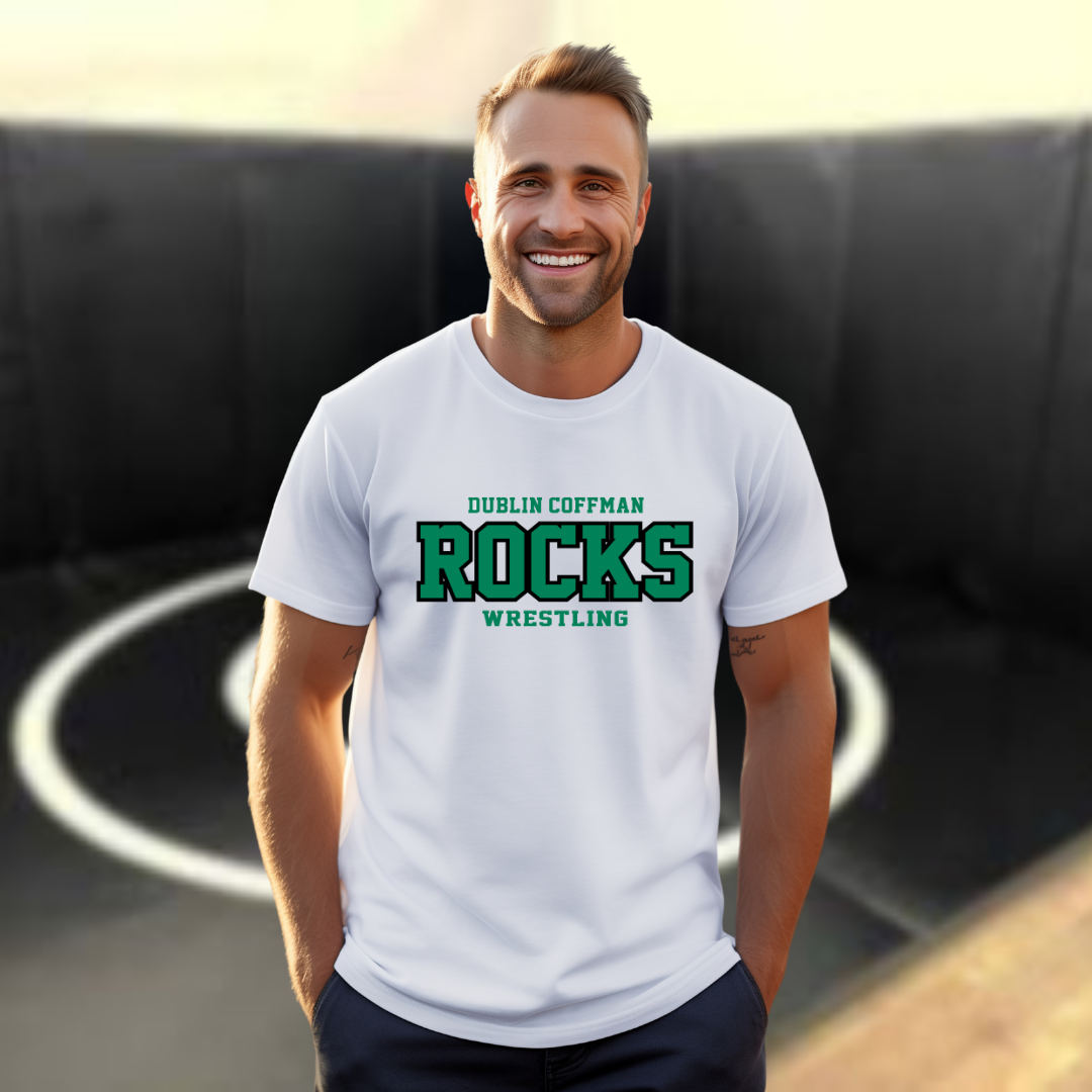 Coffman Wrestling Tee Style 2