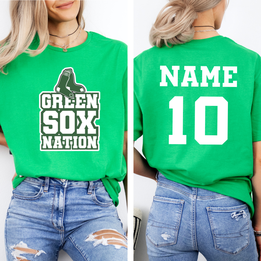 Green Sox Tee Style 8