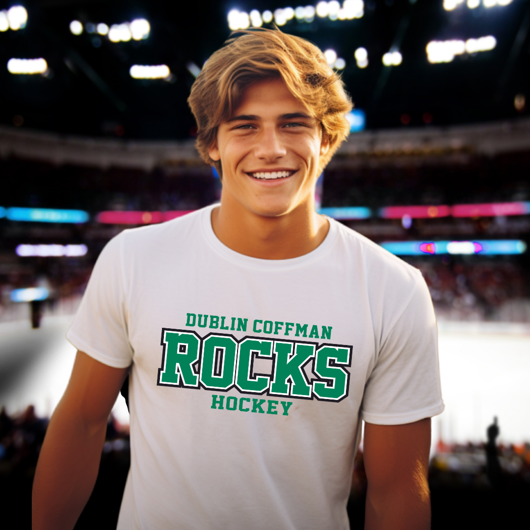 Coffman Hockey Tee Style 2