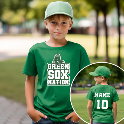 Green Sox Tee Style 8