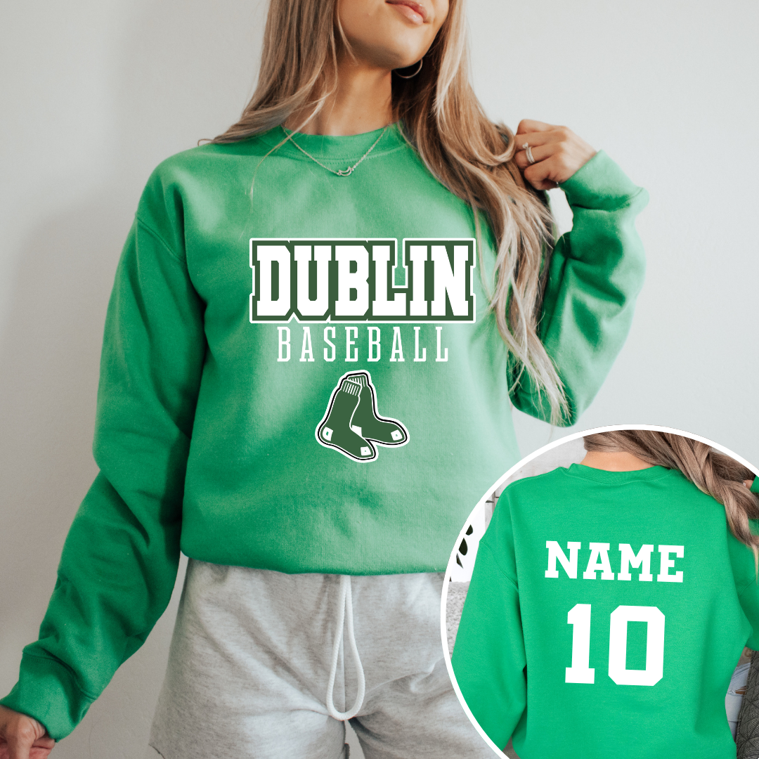 Green Sox Crewneck Sweatshirt Style 2