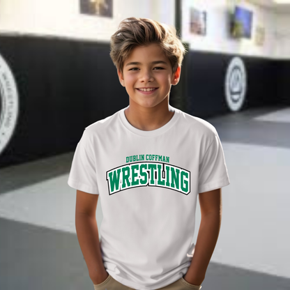 Coffman Wrestling Tee Style 1