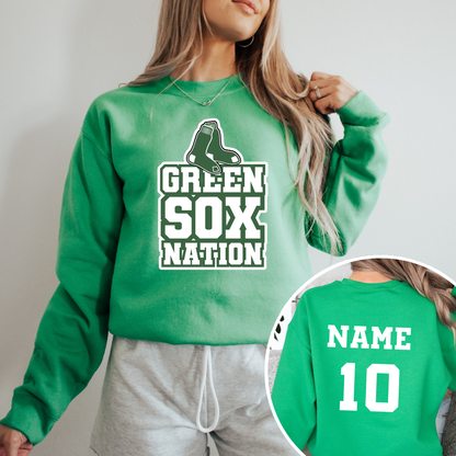 Green Sox Hoodie Style 8