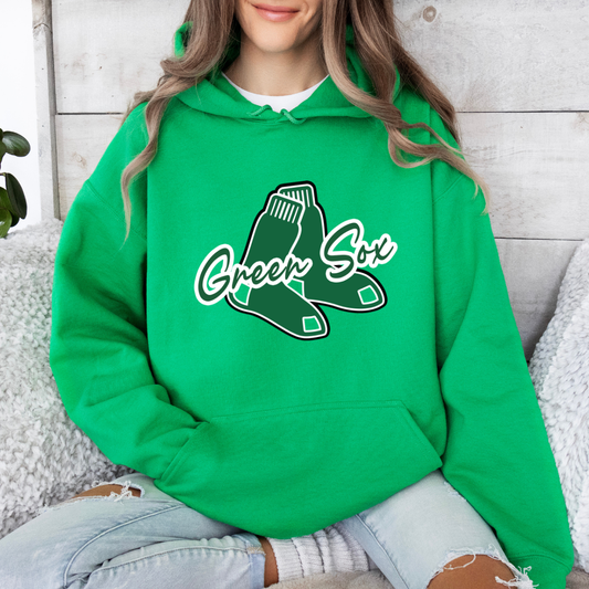 Green Sox Hoodie Style 5