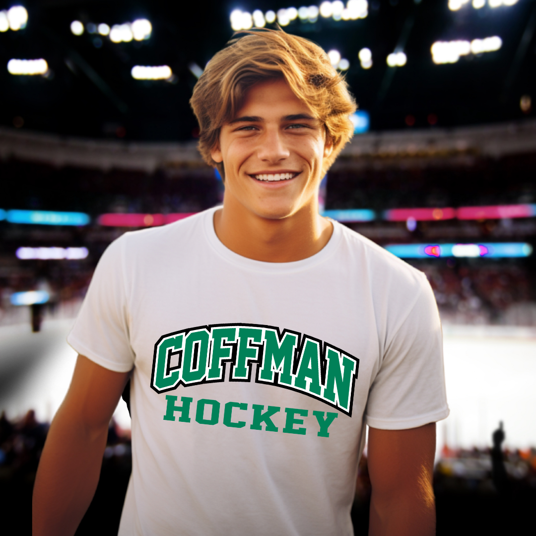 Coffman Hockey Tee Style 4