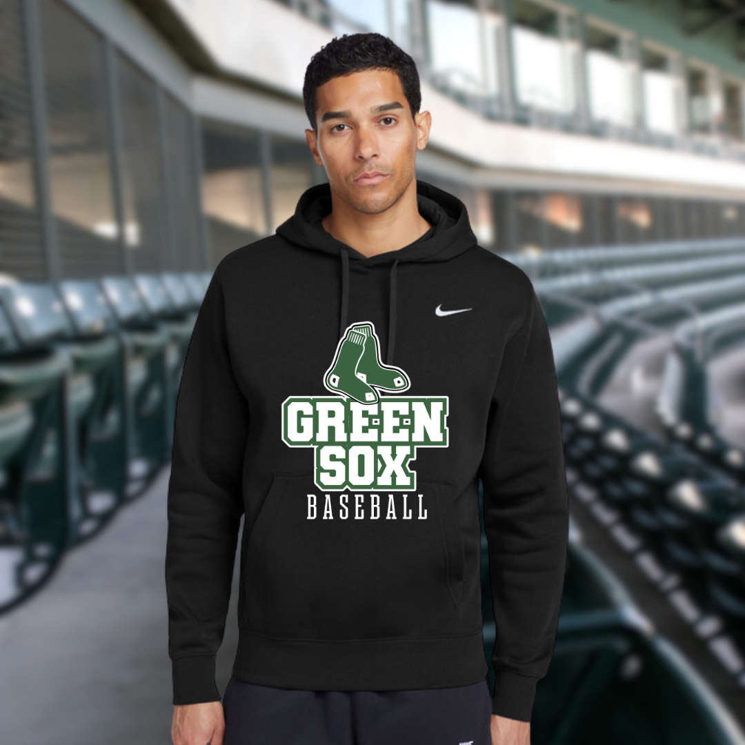 Green Sox NIKE Hoodie Style 1