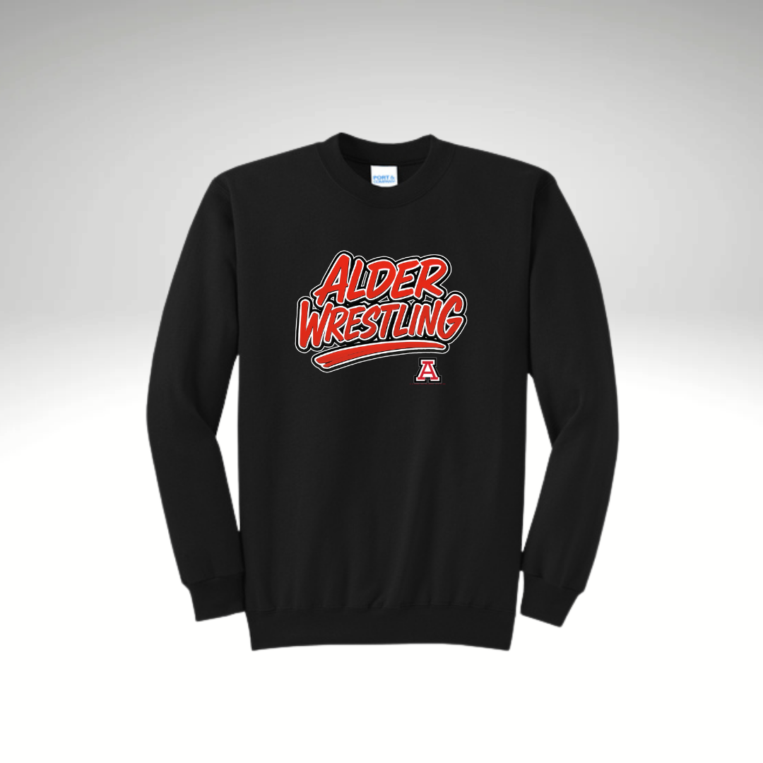 Alder Wrestling Crewneck Fleece 5