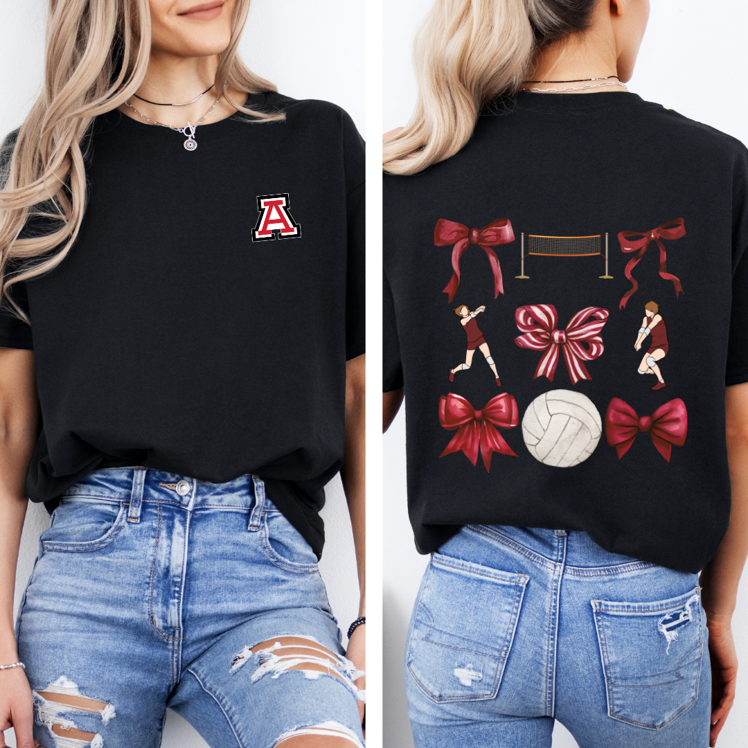 Alder Volleyball Pretty Prep Tee