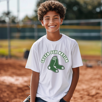 Green Sox Tee Style 4