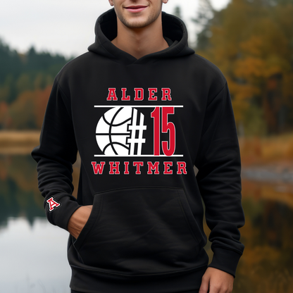 Alder Basketball Player Hoodie