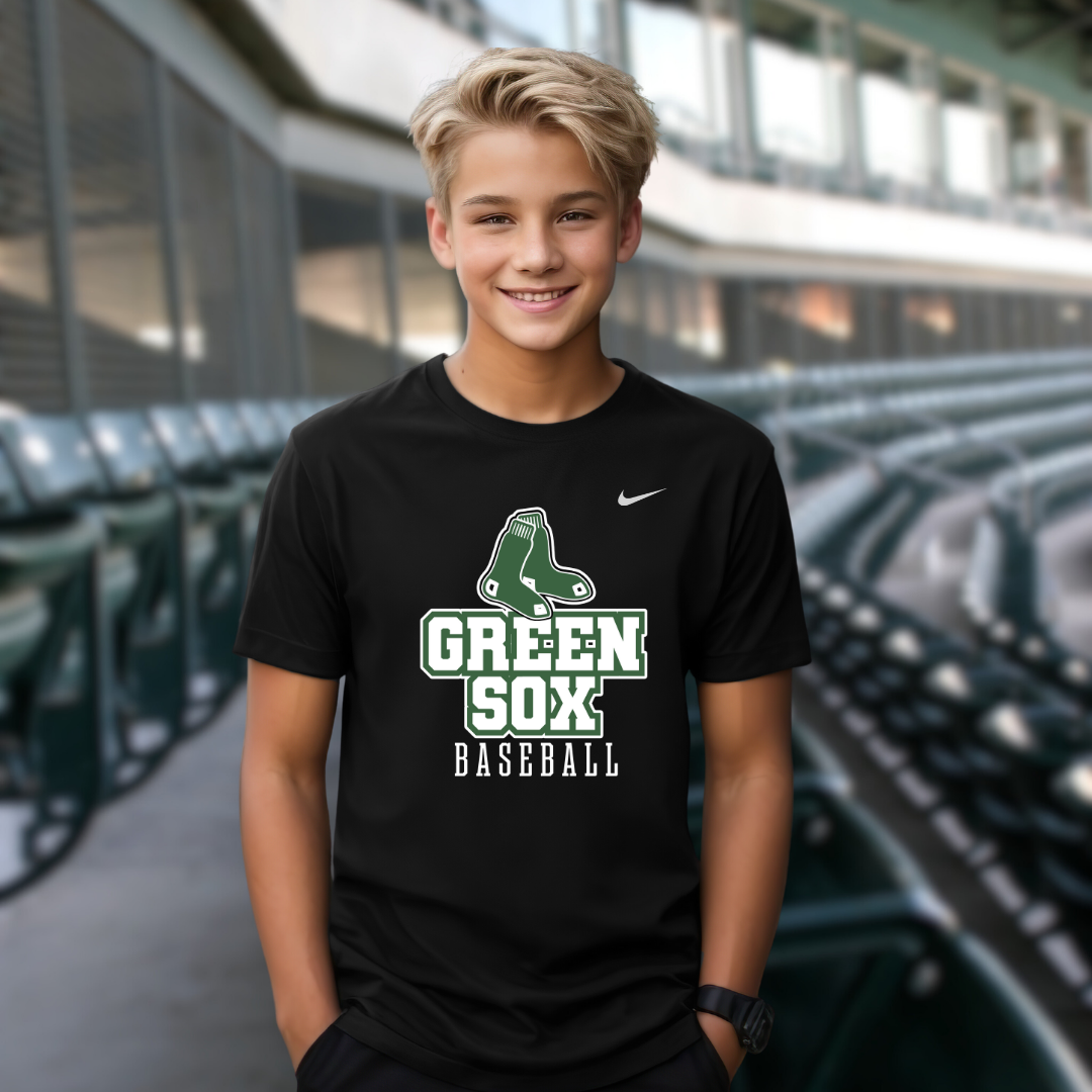 Green Sox NIKE Tee Style 1