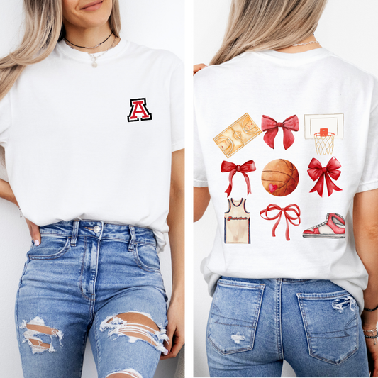 Alder Basketball Pretty Prep Tee