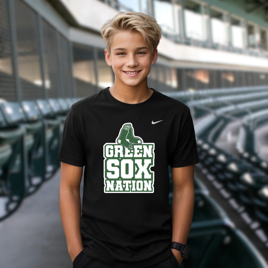 Green Sox NIKE Tee Style 8