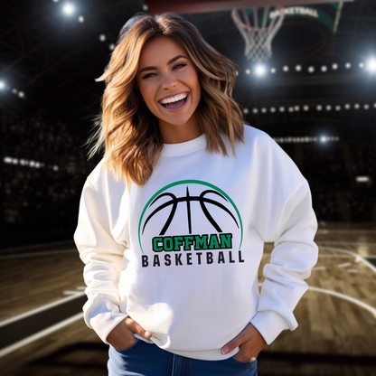 Coffman Basketball Crewneck Sweatshirt Style 1