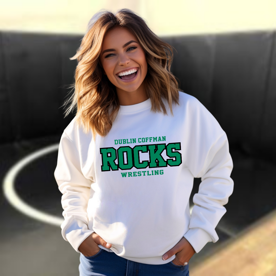 Coffman Wrestling Crewneck Sweatshirt Style 2