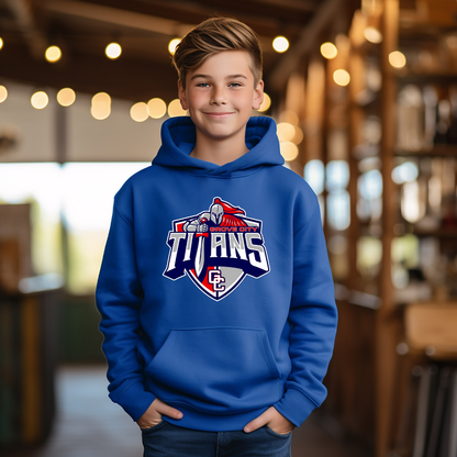Grove City Titans Baseball Hoodie Style 1