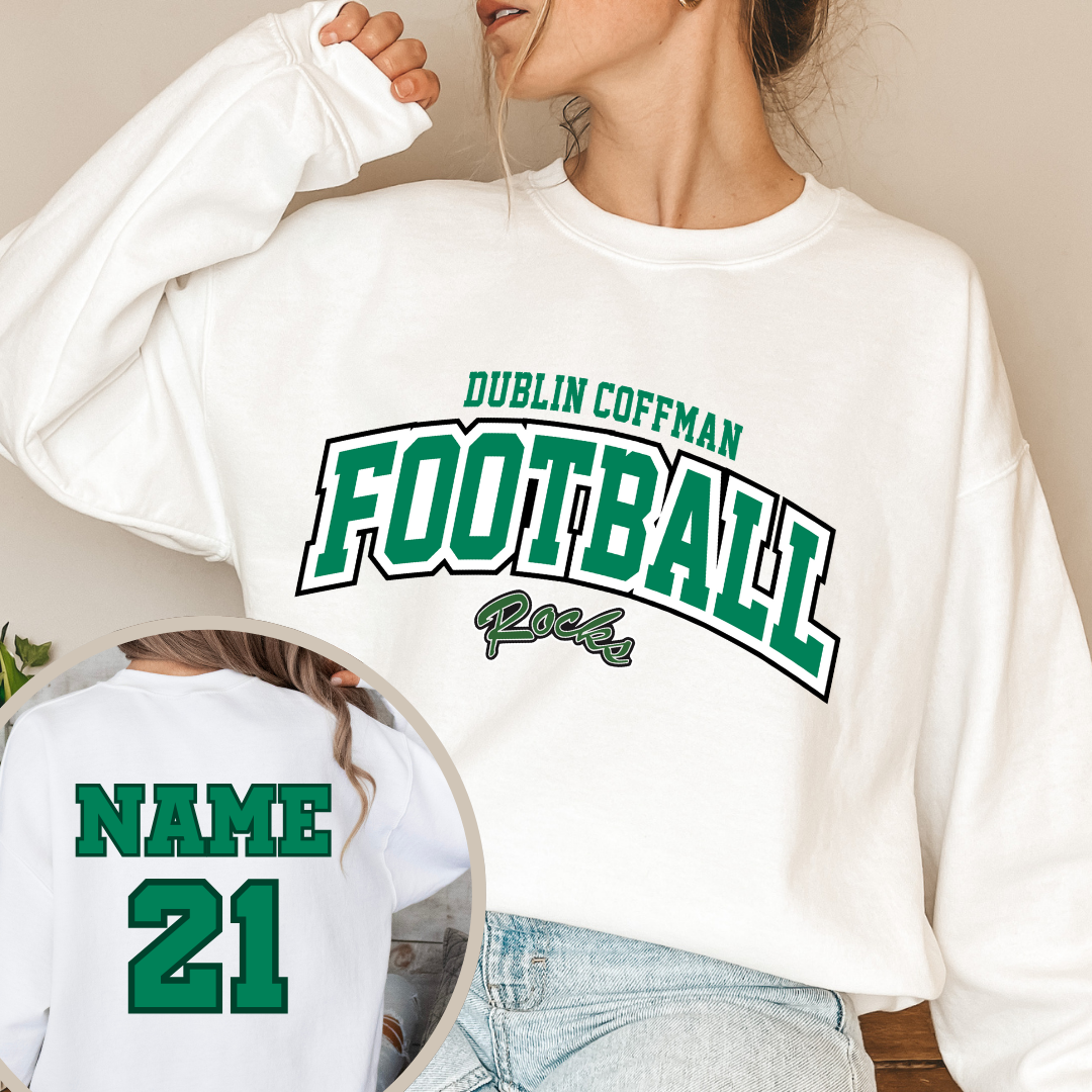 Coffman Football Crewneck Sweatshirt