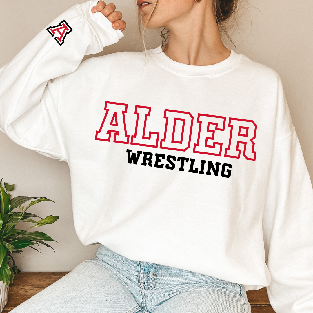 Alder Wrestling Crewneck Sweatshirt