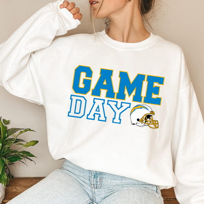 Chargers Game Day Crewneck Sweatshirt