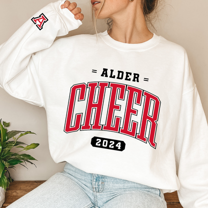 Alder Cheer 2024 Crewneck Sweatshirt