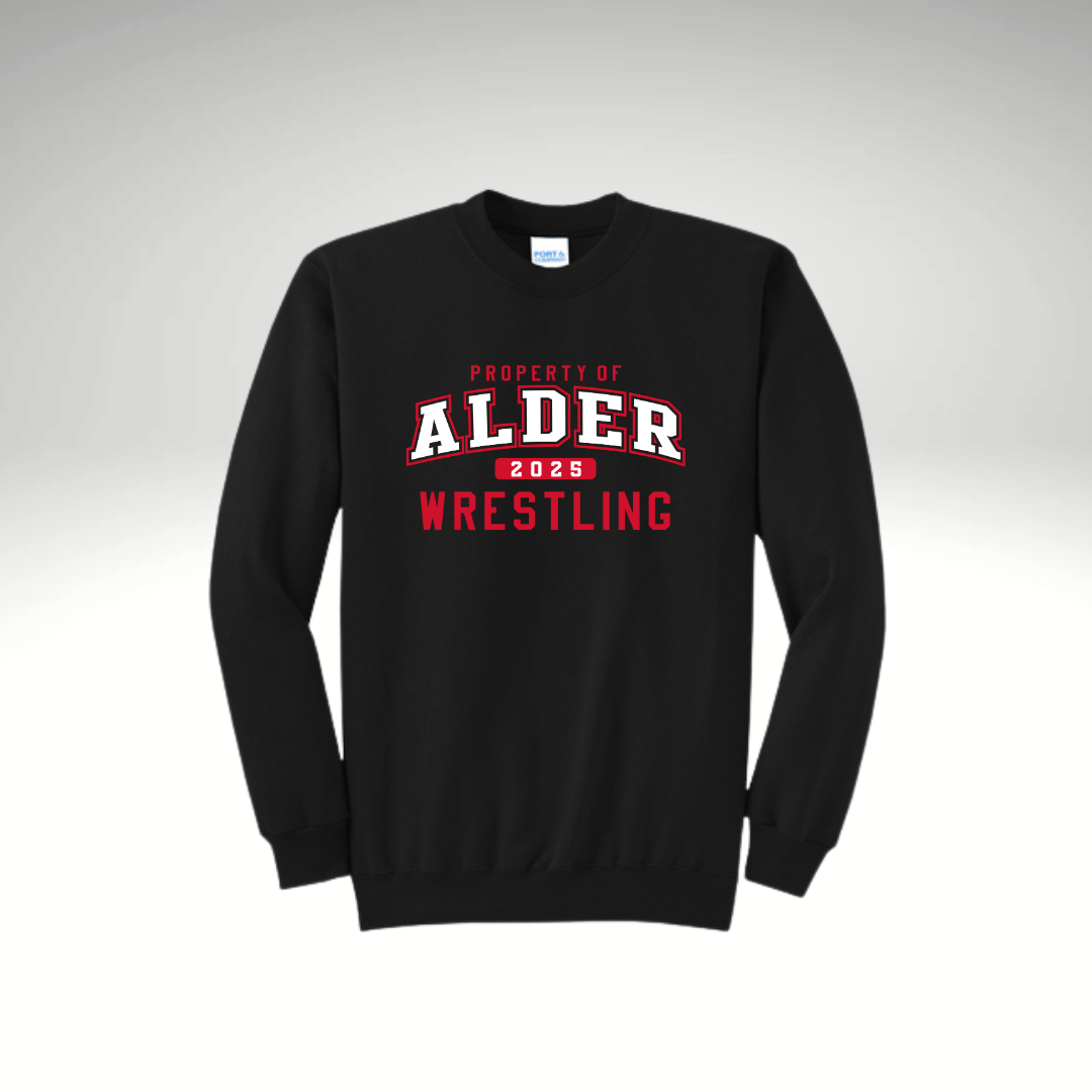Alder Wrestling Crewneck Fleece 1