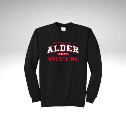 Alder Wrestling Crewneck Fleece 1