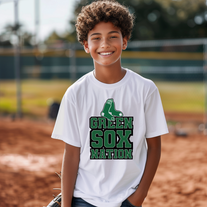 Green Sox Tee Style 8