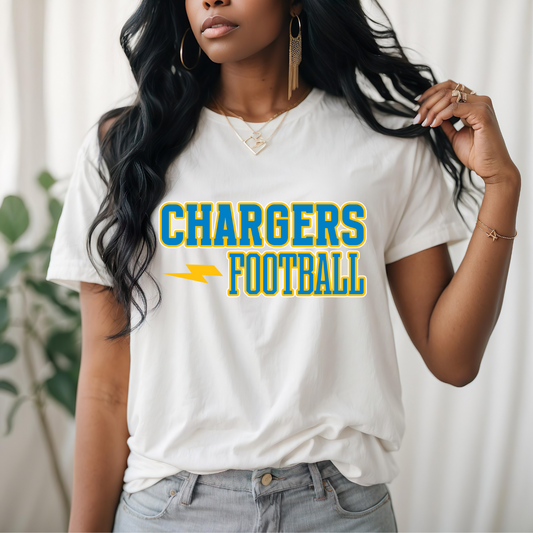 Chargers Football Tee