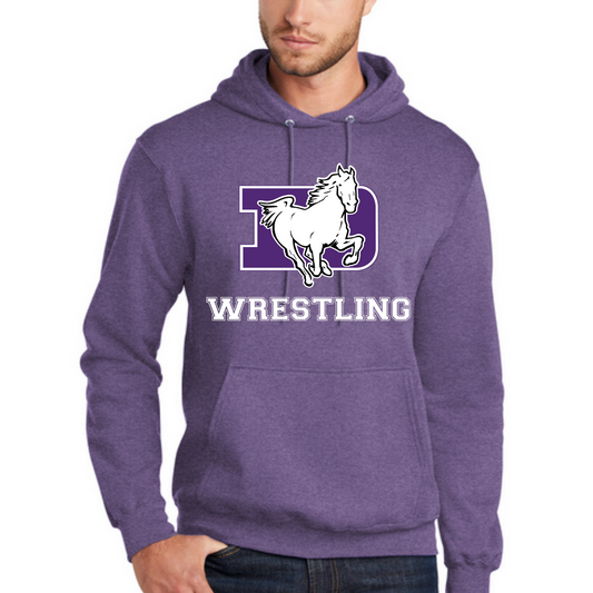 DeSales Hooded Fleece HEATHER