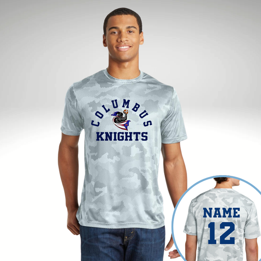 Columbus Knights Tee Camohex Style 2