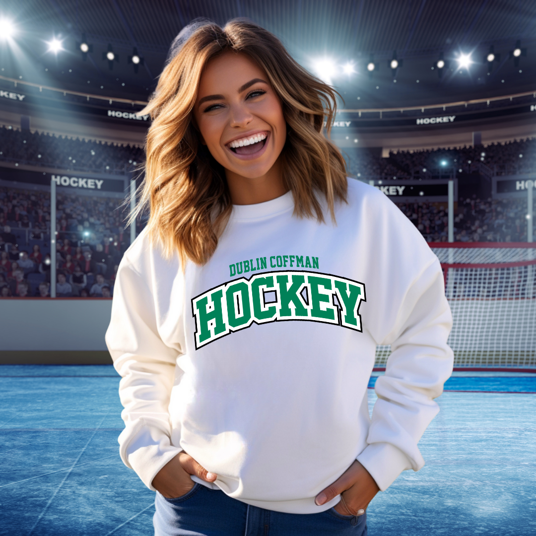 Coffman Hockey Crewneck Sweatshirt Style 3