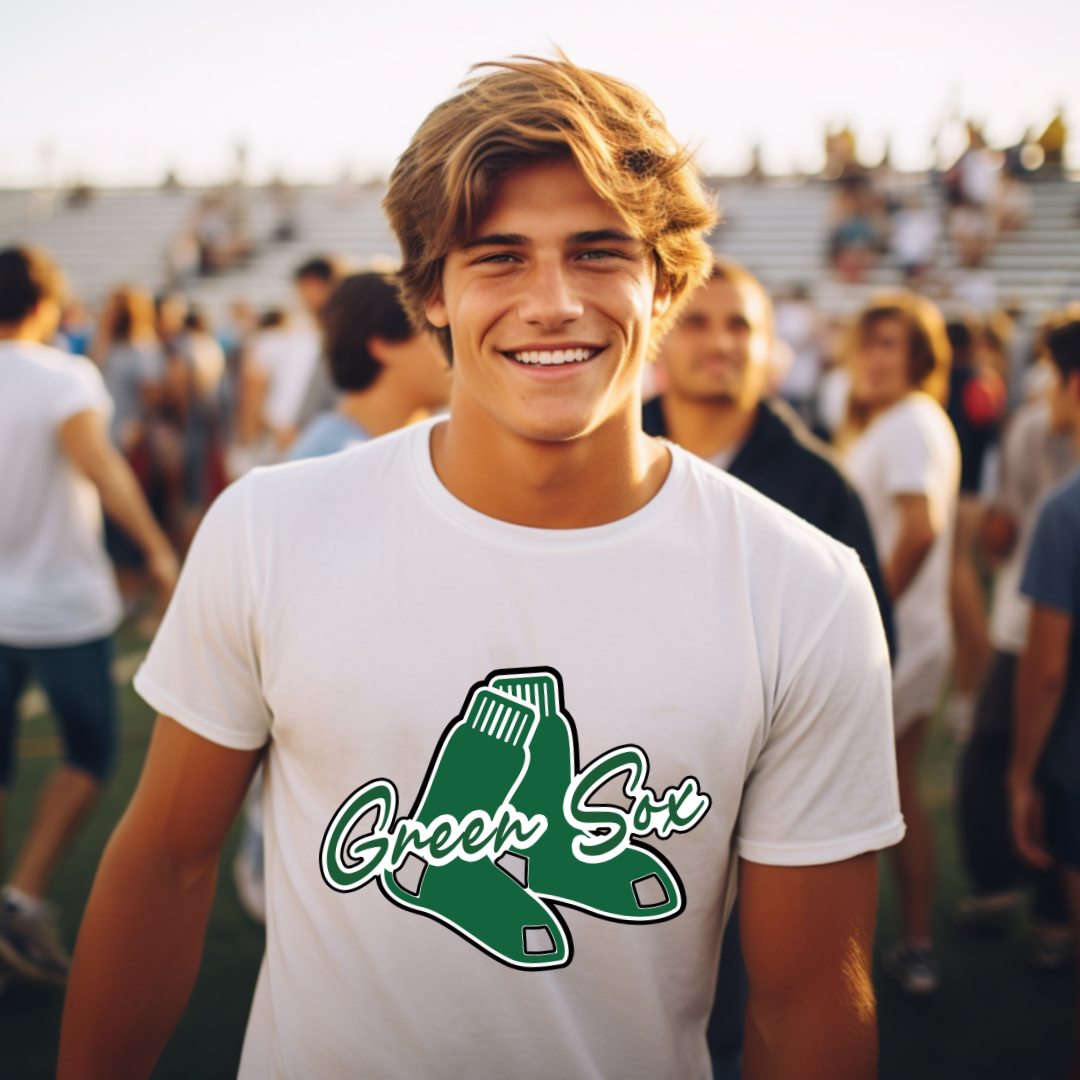 Green Sox Tee Style 5