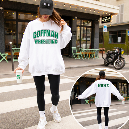 Coffman Wrestling Crewneck Sweatshirt Style 5