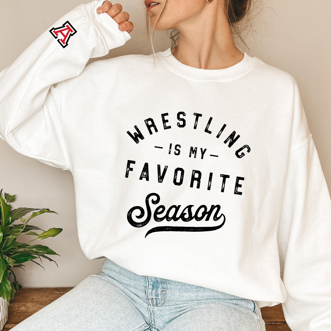 Alder Wrestling Season Crewneck Sweatshirt