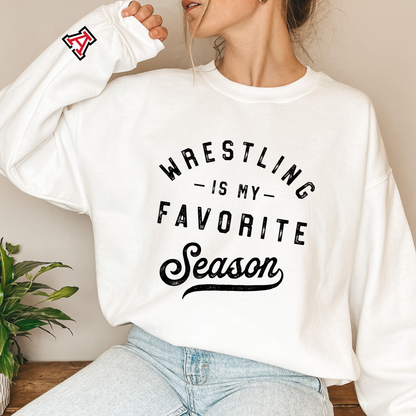 Alder Wrestling Season Crewneck Sweatshirt